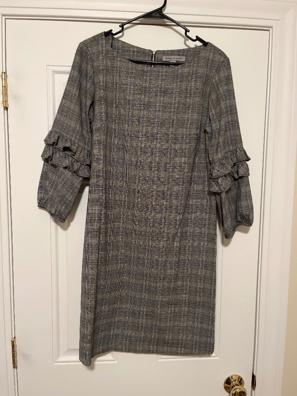 Plaid Danny and Nicole dress